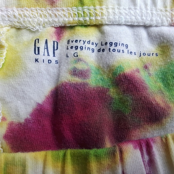 GIRL'S HAND-DYED COTTON LEGGINGS - Picture 7 of 8